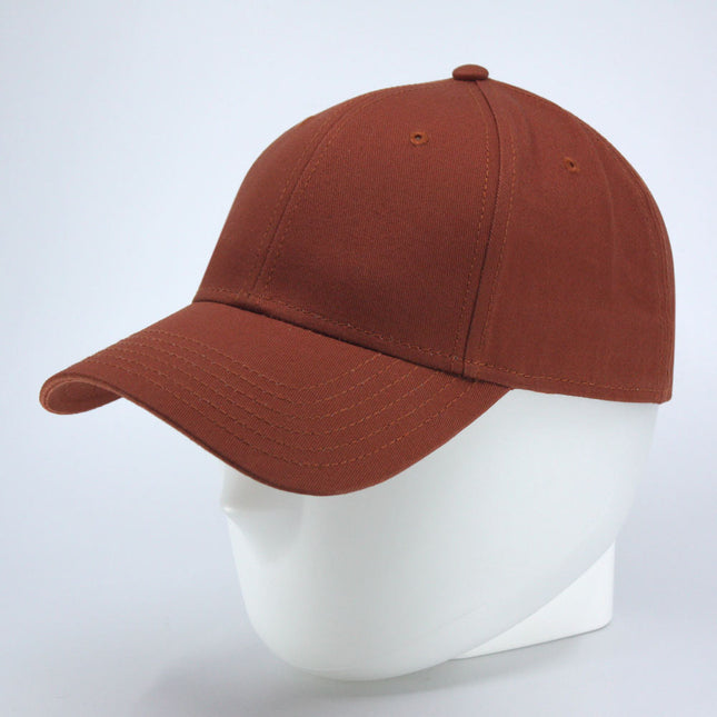 Structured Low Profile Baseball Cap - 100% Cotton Twill