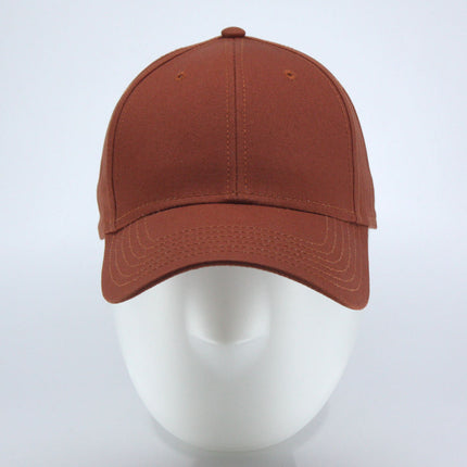 Structured Low Profile Baseball Cap - 100% Cotton Twill