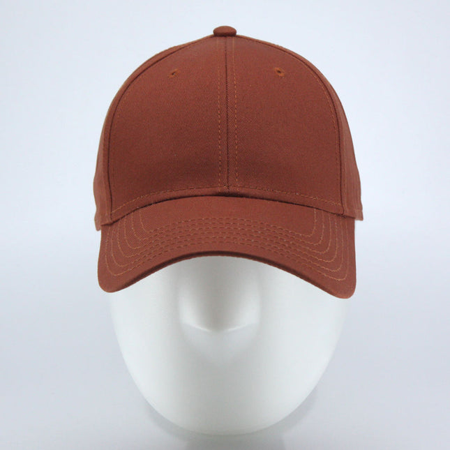 Structured Low Profile Baseball Cap - 100% Cotton Twill