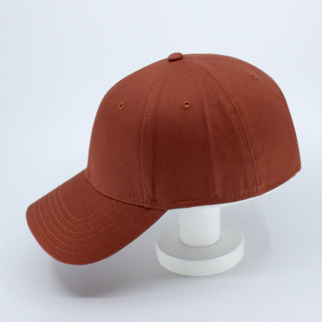 Structured Low Profile Baseball Cap - 100% Cotton Twill