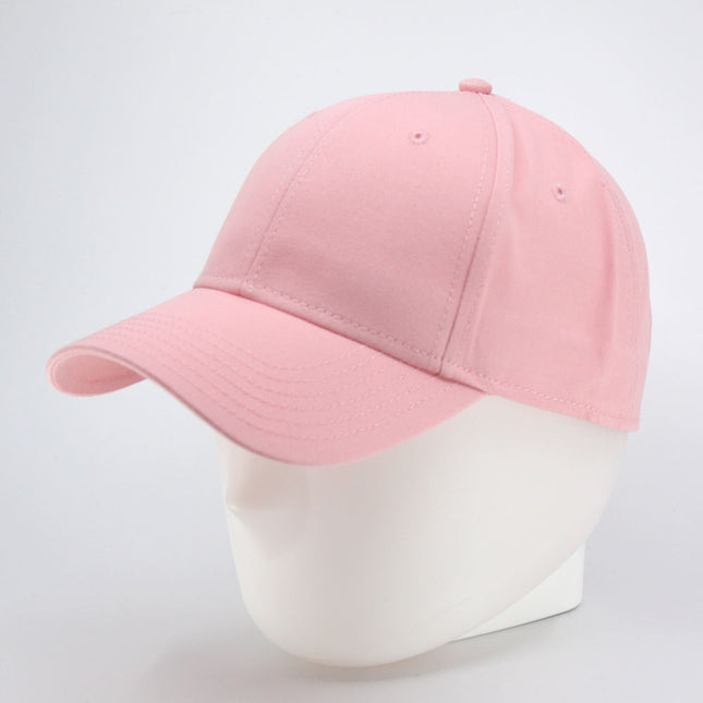 Structured Low Profile Baseball Cap - 100% Cotton Twill
