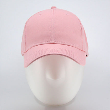 Structured Low Profile Baseball Cap - 100% Cotton Twill