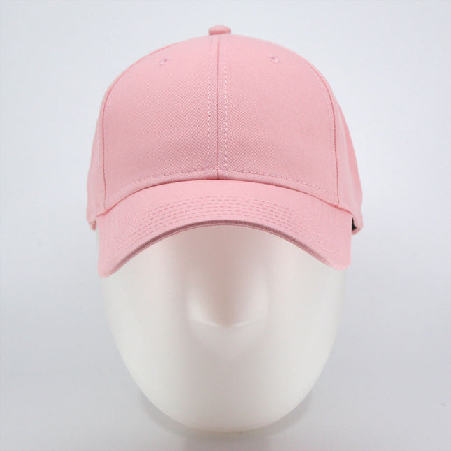 Structured Low Profile Baseball Cap - 100% Cotton Twill