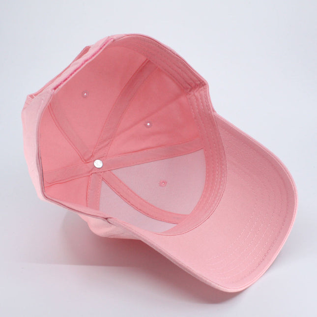 Structured Low Profile Baseball Cap - 100% Cotton Twill