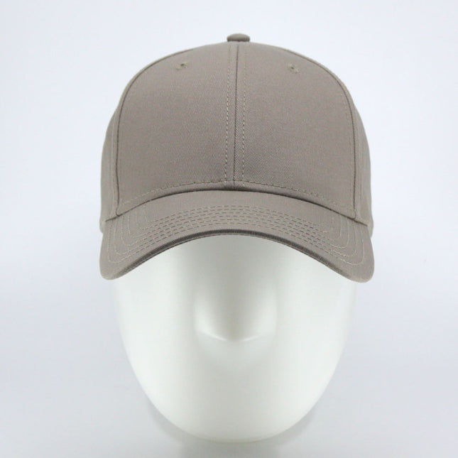 Structured Low Profile Baseball Cap - 100% Cotton Twill