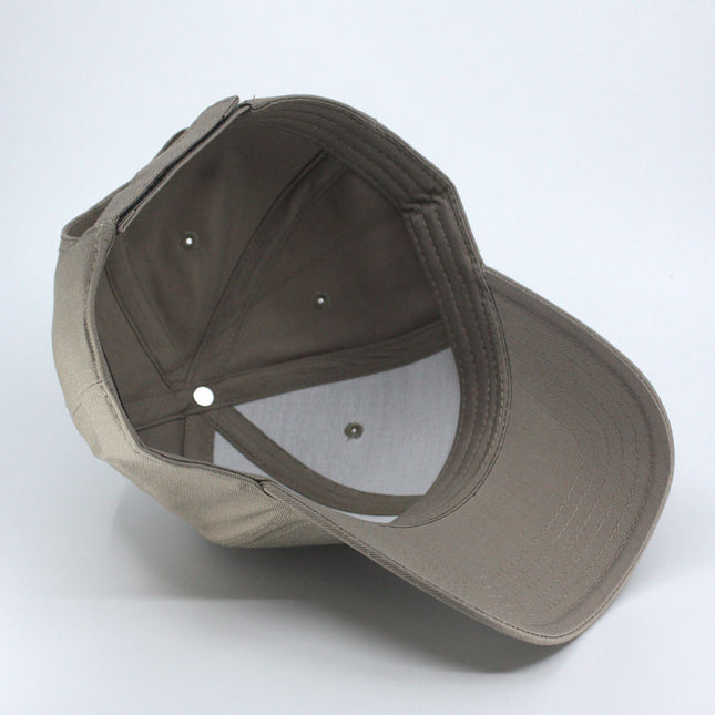 Structured Low Profile Baseball Cap - 100% Cotton Twill