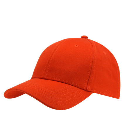 Structured Low Profile Baseball Cap - 100% Cotton Twill