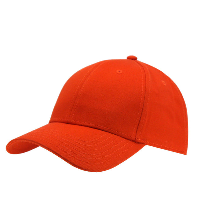 Structured Low Profile Baseball Cap - 100% Cotton Twill