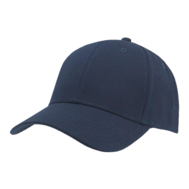 Structured Low Profile Baseball Cap - 100% Cotton Twill