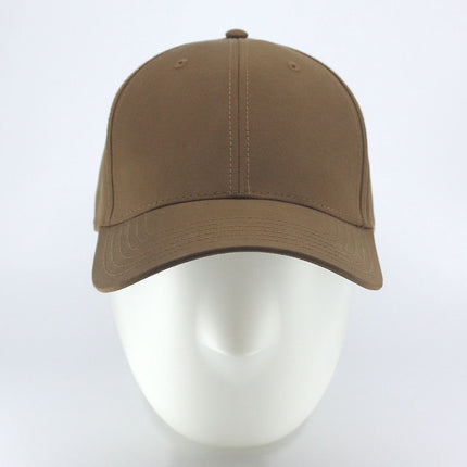Structured Low Profile Baseball Cap - 100% Cotton Twill