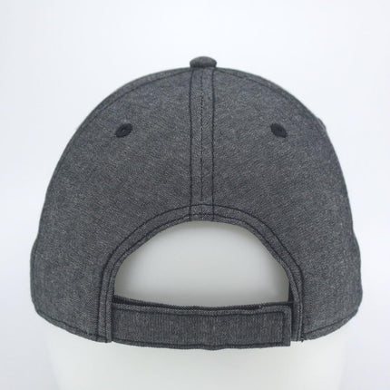 Chambray Cotton Structured Low Profile Baseball Cap