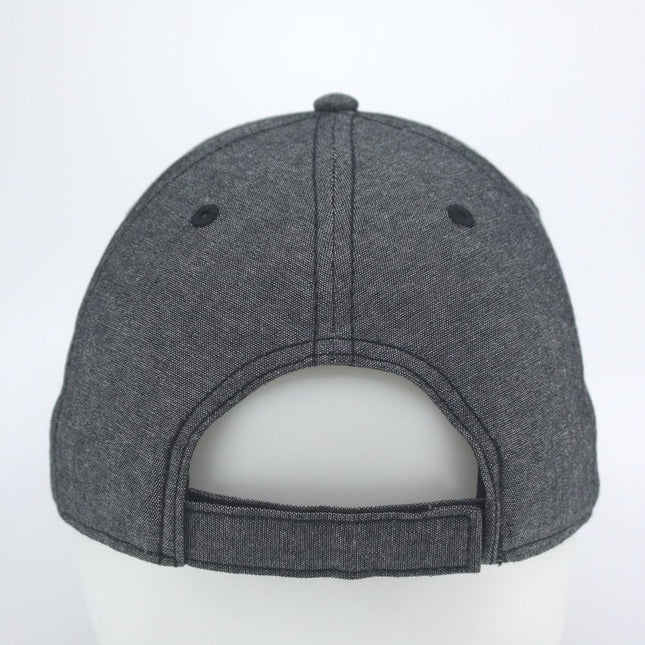 Chambray Cotton Structured Low Profile Baseball Cap