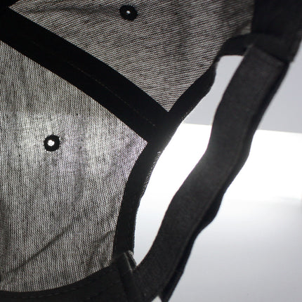 Chambray Cotton Structured Low Profile Baseball Cap