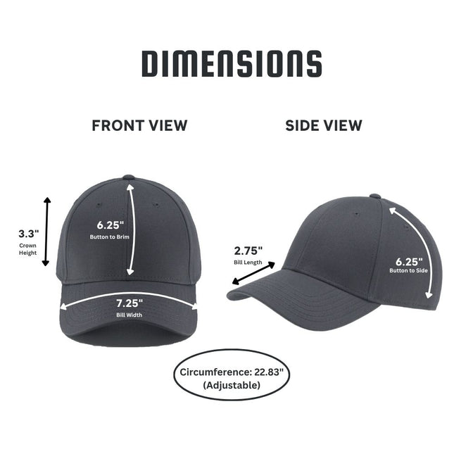 Chambray Cotton Structured Low Profile Baseball Cap