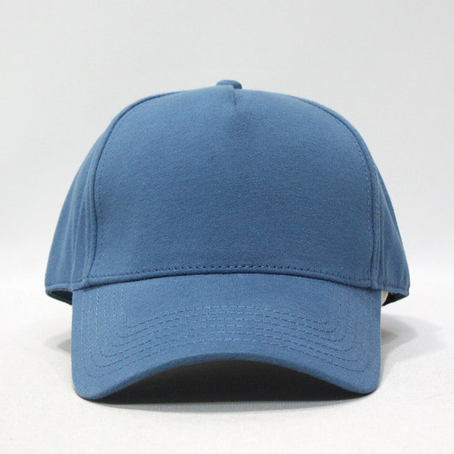 Jersey Knit Five Panel Cotton Adjustable Baseball Cap