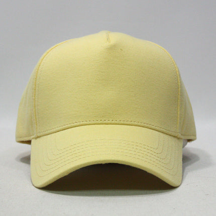 Jersey Knit Five Panel Cotton Adjustable Baseball Cap