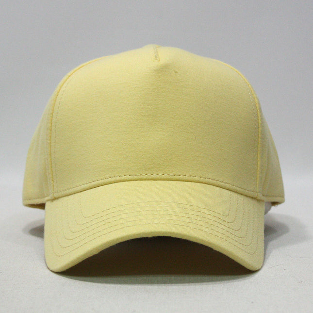 Jersey Knit Five Panel Cotton Adjustable Baseball Cap
