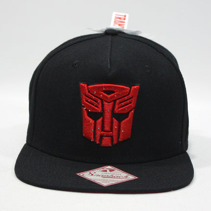 Transformers Autobot Flat Bill Adjustable Snapback Baseball Cap