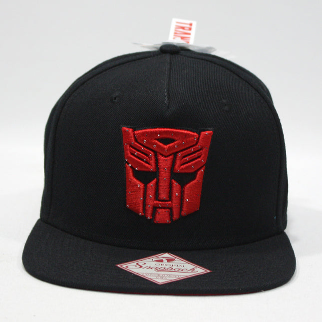 Transformers Autobot Flat Bill Adjustable Snapback Baseball Cap