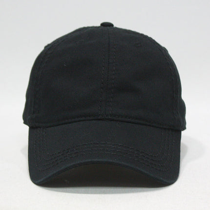 Classic Blank Heavy Stitch Cotton Dad Hat Baseball Cap