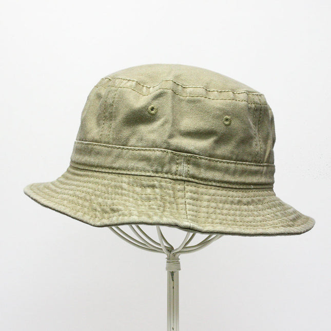 Washed Pigment Dyed Cotton Twill Bucket Hats