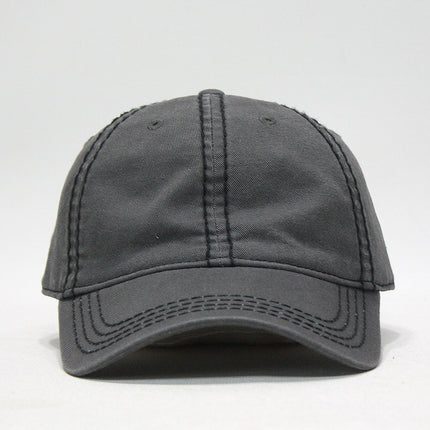 Classic Blank Heavy Stitch Cotton Dad Hat Baseball Cap