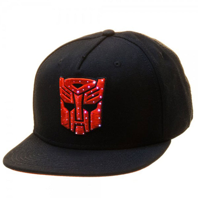 Transformers Autobot Flat Bill Adjustable Snapback Baseball Cap
