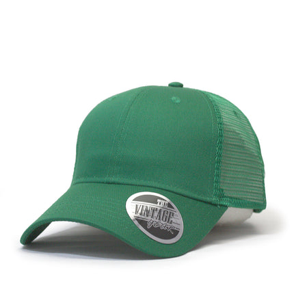 Classic Cotton Twill Low Profile Mesh Adjustable Snapback Baseball Cap