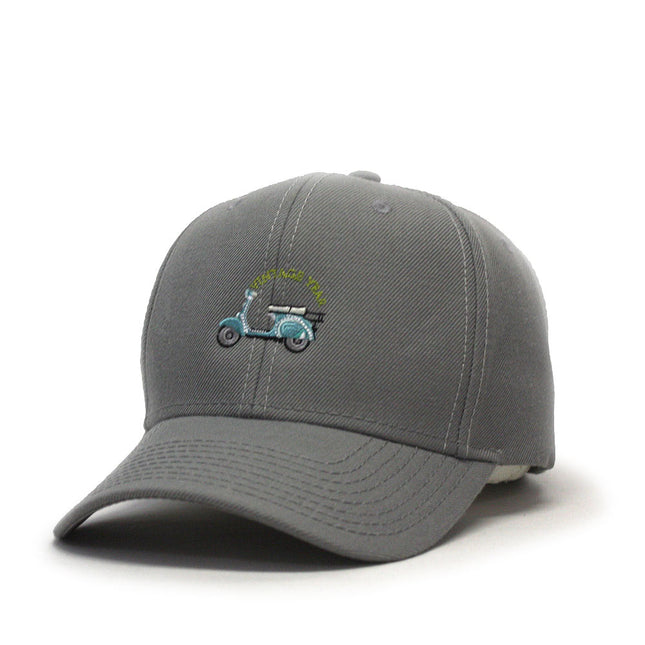 Scooter Embroidered Premium Plain Wool Blend Adjustable Snapback Hats Baseball Caps