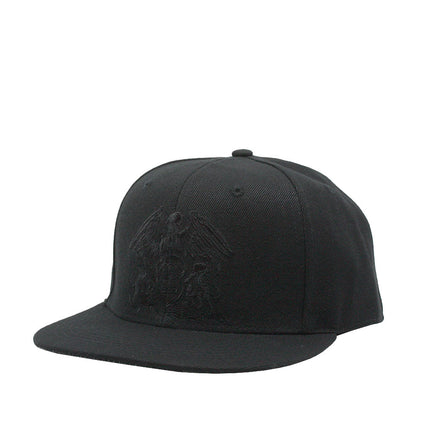 Queen Unisex Cotton Adjustable Snapback Baseball Cap Black