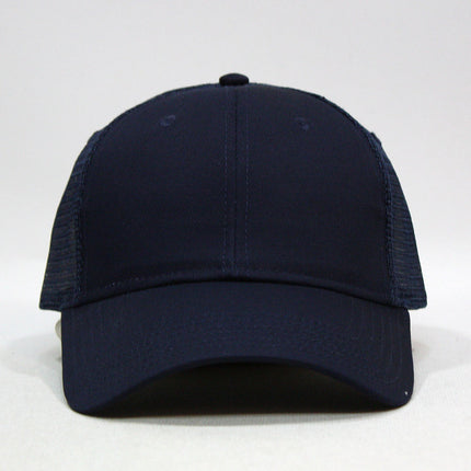 Classic Cotton Twill Low Profile Mesh Adjustable Snapback Baseball Cap