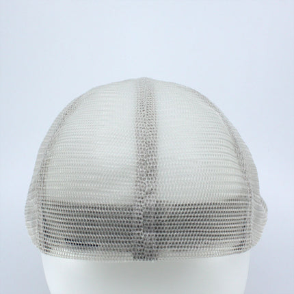 Washed Cotton Slub Twill Mesh Ivy Newsboy Cap