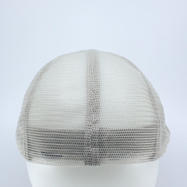 Washed Cotton Slub Twill Mesh Ivy Newsboy Cap
