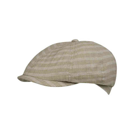 Linen Ivy Cap — Lightweight Summer Flat Cap