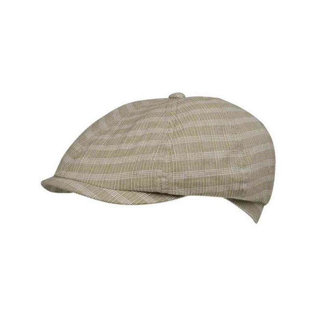 Linen Ivy Cap — Lightweight Summer Flat Cap