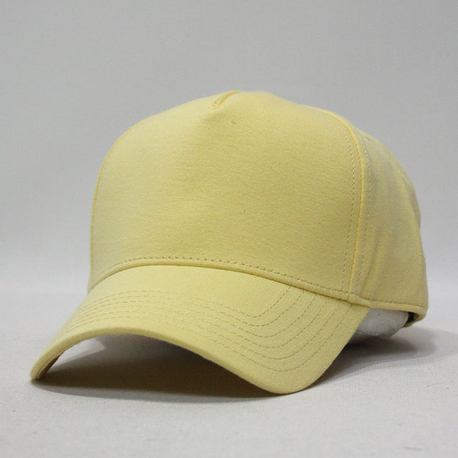 Jersey Knit Five Panel Cotton Adjustable Baseball Cap