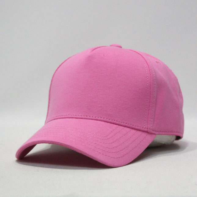 Jersey Knit Five Panel Cotton Adjustable Baseball Cap