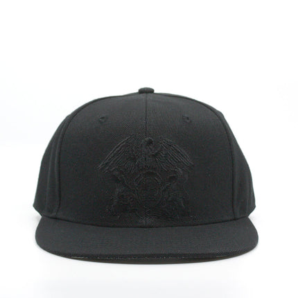 Queen Unisex Cotton Adjustable Snapback Baseball Cap Black