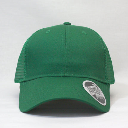 Classic Cotton Twill Low Profile Mesh Adjustable Snapback Baseball Cap