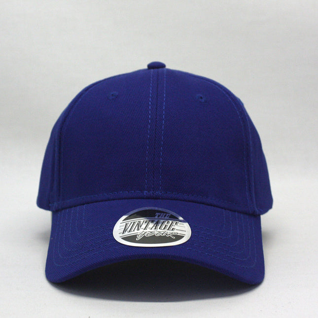 Classic Brushed Bull Denim Cotton Low Profile Adjustable Baseball Cap