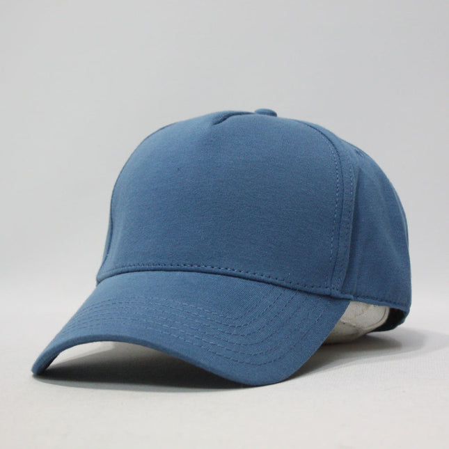 Jersey Knit Five Panel Cotton Adjustable Baseball Cap