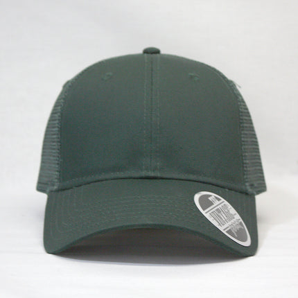 Classic Cotton Twill Low Profile Mesh Adjustable Snapback Baseball Cap