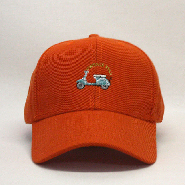 Scooter Embroidered Premium Plain Wool Blend Adjustable Snapback Hats Baseball Caps