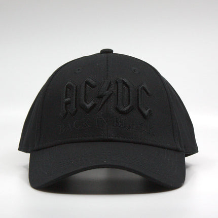 AC/DC Unisex Cotton Baseball Cap Back in Black
