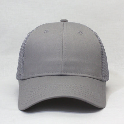 Classic Cotton Twill Low Profile Mesh Adjustable Snapback Baseball Cap