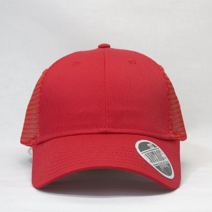 Classic Cotton Twill Low Profile Mesh Adjustable Snapback Baseball Cap