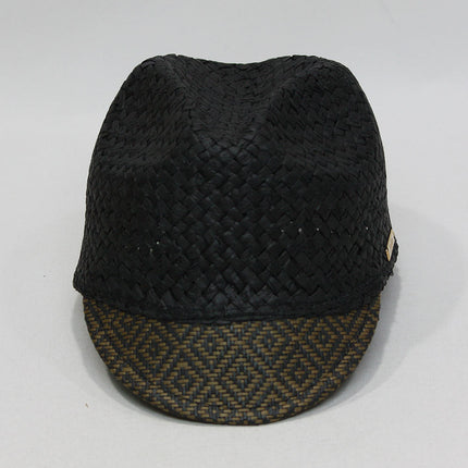 Laundry by Shelli Segal Jacquard Peak Baseball Cap Sun Hat Black Brown