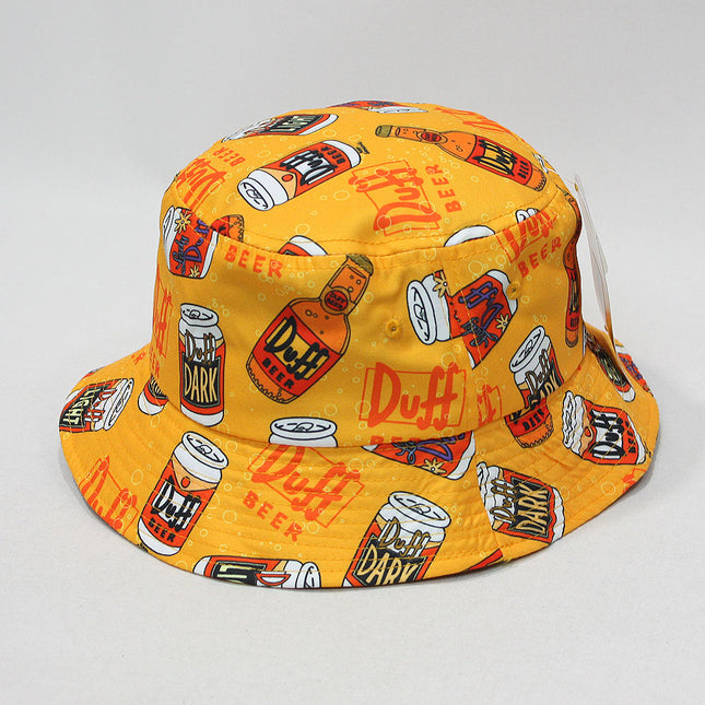 Simpsons Duff Sublimated Bucket Hat