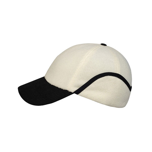Anti Pilling Corduroy Bill Fold-able Earflap Fleece Trapper Baseball Cap