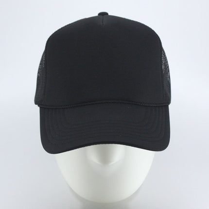 High Crown Sold Triocolor Neon Form Adjustable Mesh Trucker Baseball Cap
